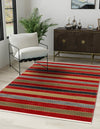 Zagros Oasis Collection Area Rug -  Behbahan Rectangle Multi  lifestyle 4