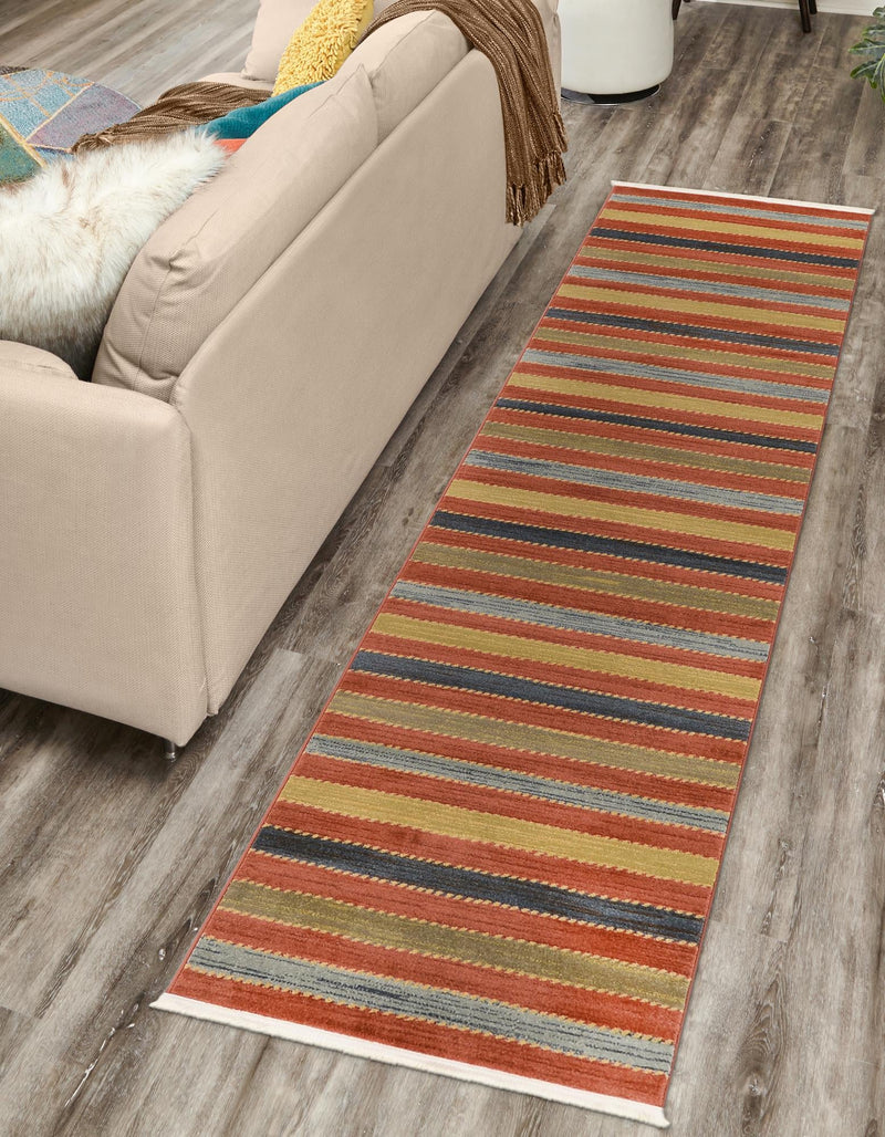 Zagros Oasis Collection Area Rug -  Behbahan Runner Multi  lifestyle 83