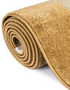 Zagros Oasis Collection Area Rug -  Izeh Round Rust Red  lifestyle 64