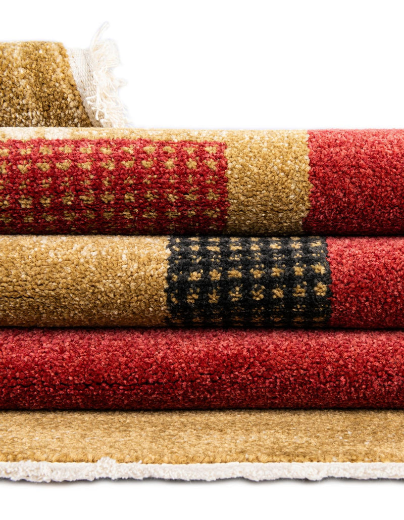 Zagros Oasis Collection Area Rug -  Izeh Rectangle Rust Red  lifestyle 14