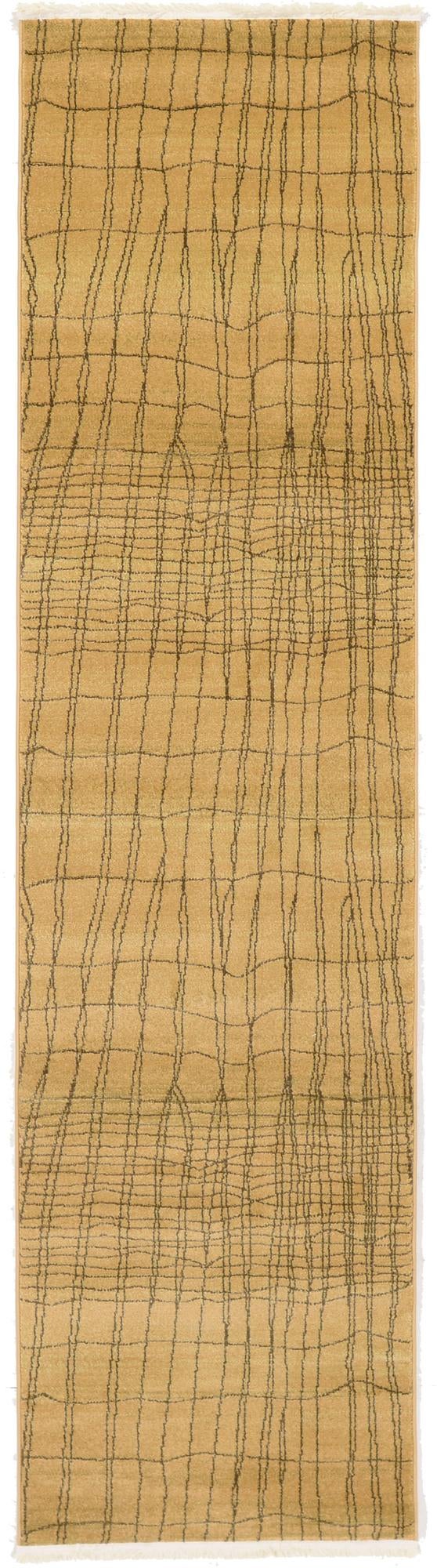 Zagros Oasis Collection Area Rug -  Kamyaran Runner Cream Main