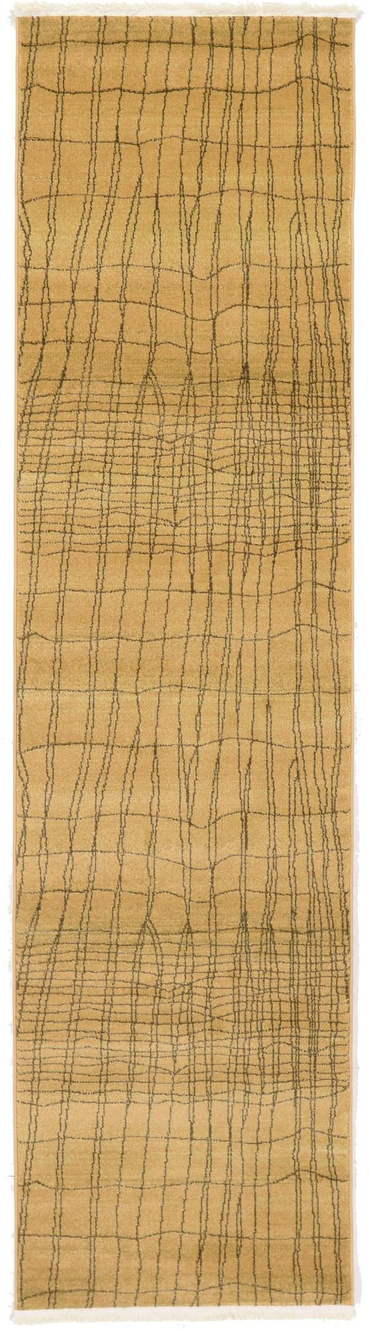 Zagros Oasis Collection Area Rug -  Kamyaran Runner Cream Main