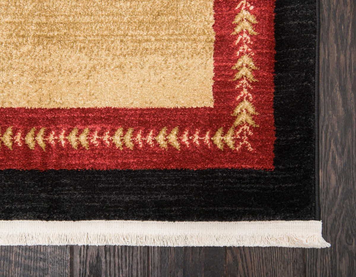 Zagros Oasis Collection Area Rug -  Sanandaj Rectangle Beige  lifestyle 10