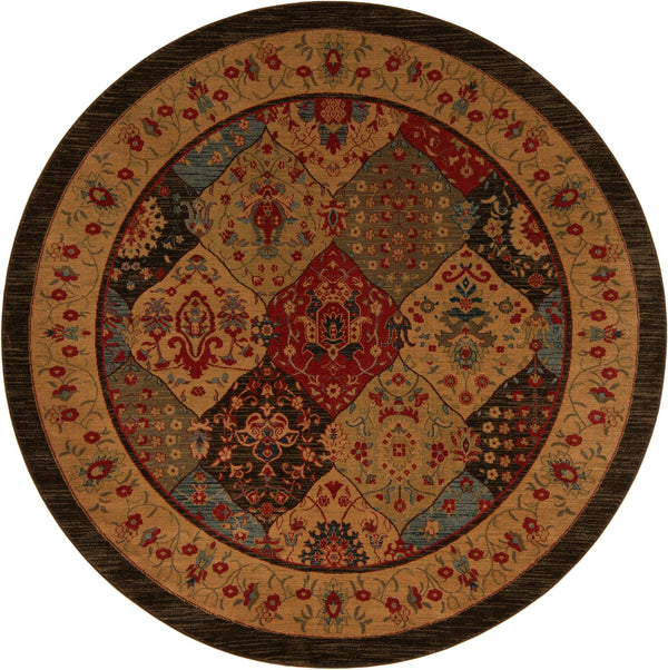 Chelsea Elegance Collection Area Rug -  Camden Round Multi  lifestyle 30