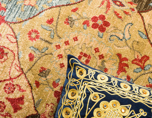 Chelsea Elegance Collection Area Rug -  Camden Round Multi  lifestyle 37