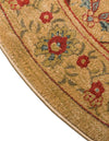 Chelsea Elegance Collection Area Rug -  Camden Round Tan  lifestyle 50