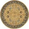 Chelsea Elegance Collection Area Rug -  Fitzrovia Round Tan  lifestyle 2