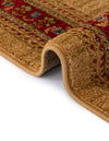 Zagros Oasis Collection Area Rug -  Ilam Rectangular Tan  lifestyle 54