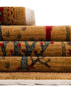 Zagros Oasis Collection Area Rug -  Ilam Rectangular Tan  lifestyle 64