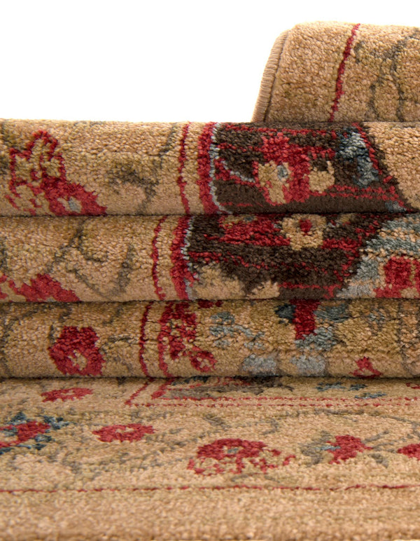 Chelsea Elegance Collection Area Rug -  Camden Rectangular Tan  lifestyle 80