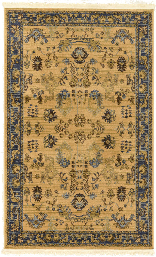 Chelsea Elegance Collection Area Rug -  Fitzrovia Rectangle Tan Main