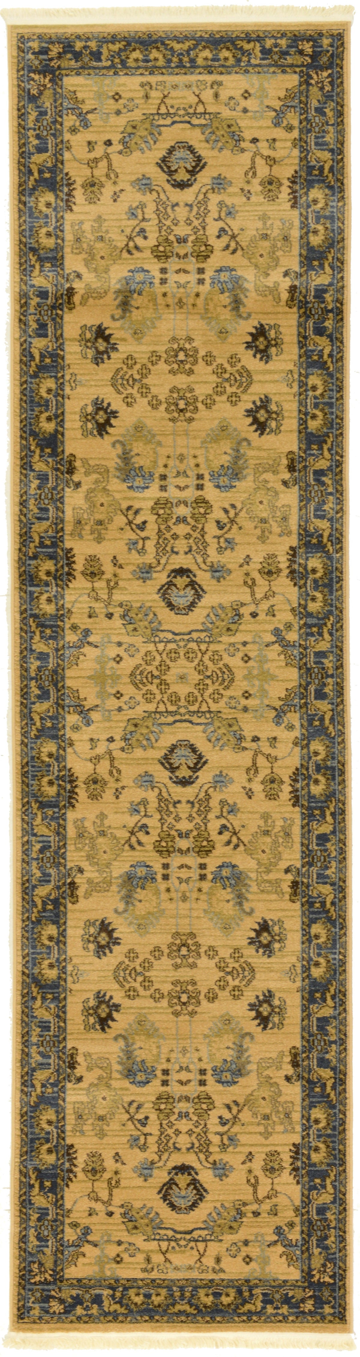 Chelsea Elegance Collection Area Rug -  Fitzrovia Runner Tan  lifestyle 4