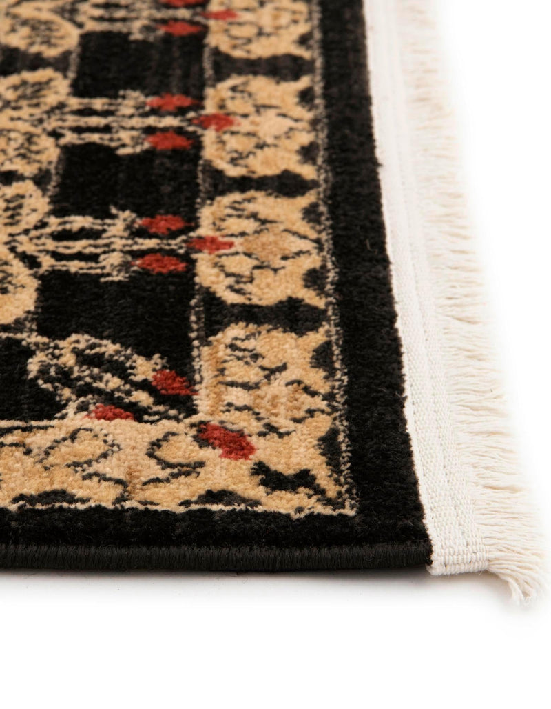 Chelsea Elegance Collection Area Rug -  Brompton (Black) Rectangle Black  lifestyle 23
