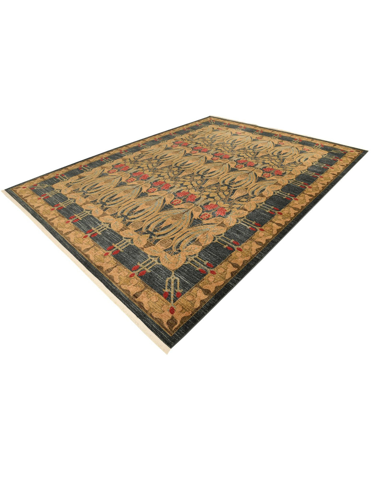 Chelsea Elegance Collection Area Rug -  Brompton (Navy Blue) Rectangle Navy Blue  lifestyle 4