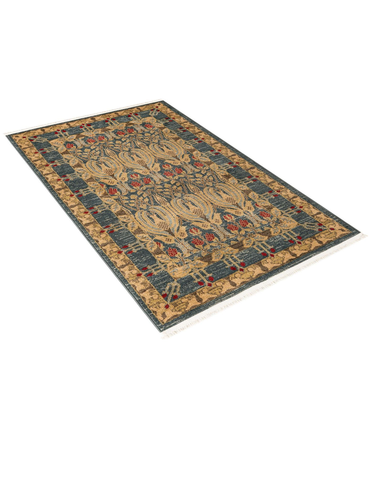 Chelsea Elegance Collection Area Rug -  Brompton (Navy Blue) Rectangle Navy Blue  lifestyle 8
