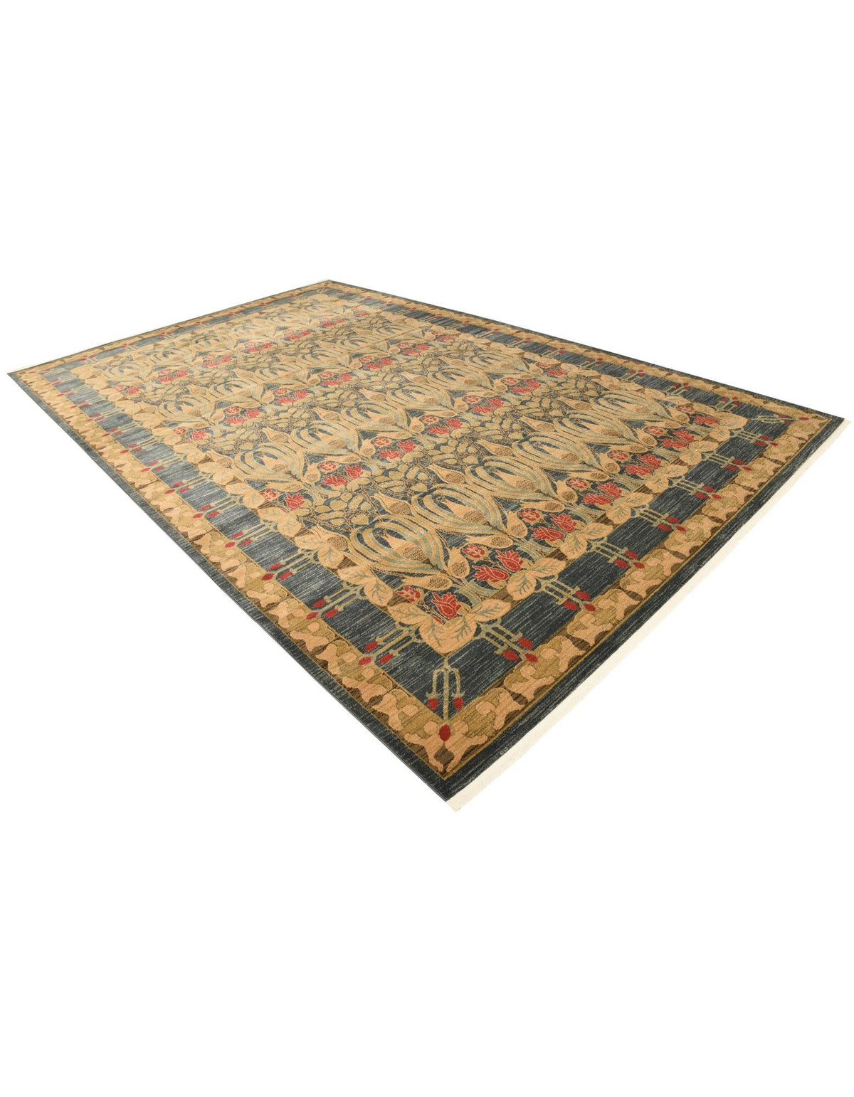 Chelsea Elegance Collection Area Rug -  Brompton (Navy Blue) Rectangle Navy Blue  lifestyle 9