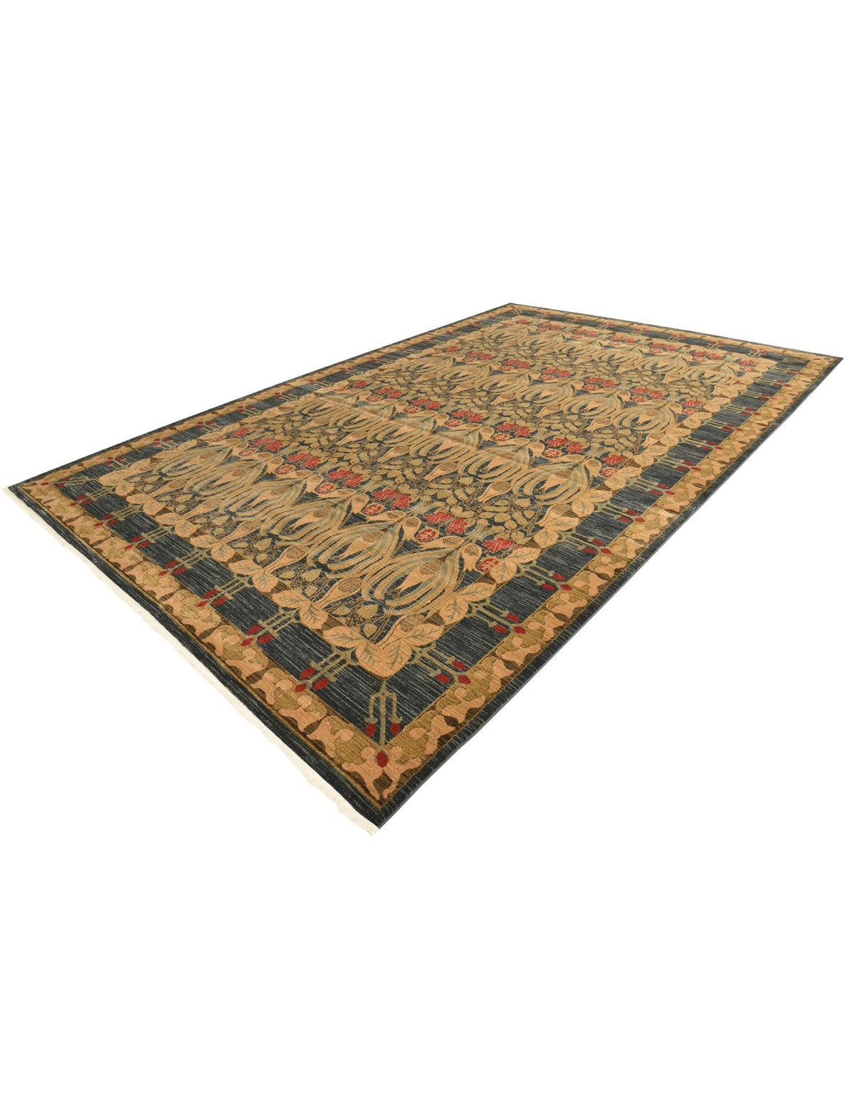 Chelsea Elegance Collection Area Rug -  Brompton (Navy Blue) Rectangle Navy Blue  lifestyle 10