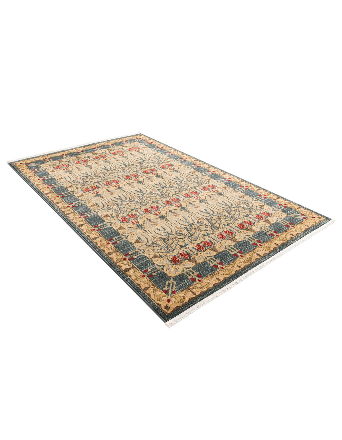 Chelsea Elegance Collection Area Rug -  Brompton (Navy Blue) Rectangle Navy Blue  lifestyle 13