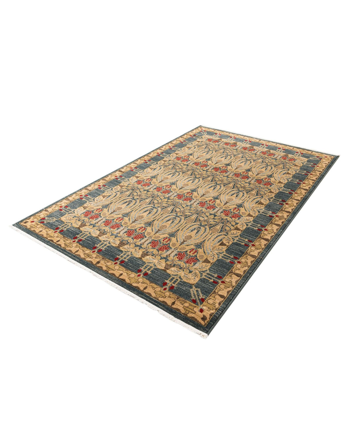 Chelsea Elegance Collection Area Rug -  Brompton (Navy Blue) Rectangle Navy Blue  lifestyle 14