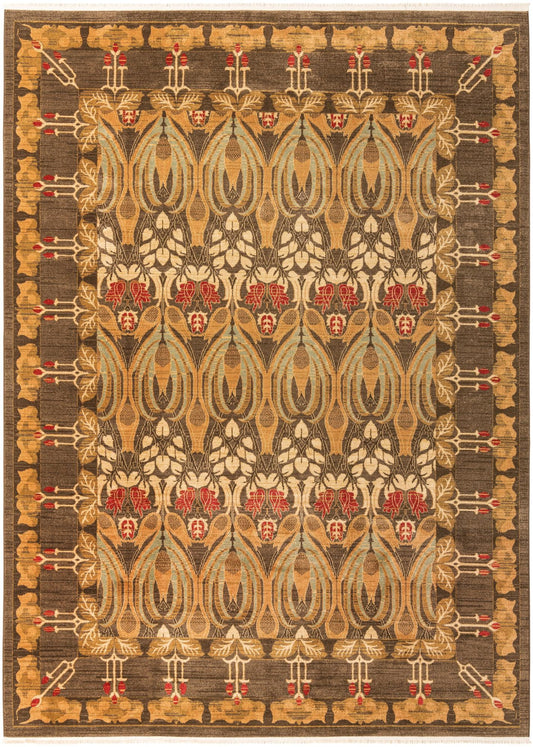 Chelsea Elegance Collection Area Rug -  Brompton (Brown) Rectangle Brown Main