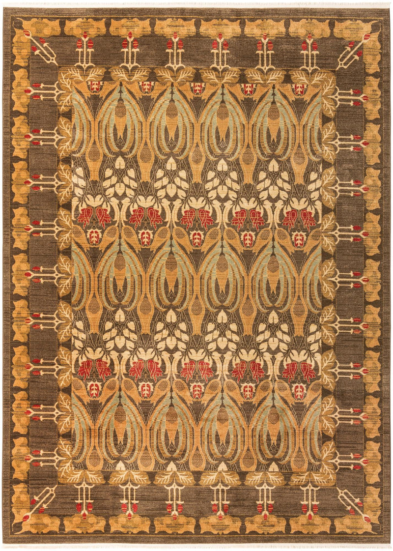 Chelsea Elegance Collection Area Rug -  Brompton (Brown) Rectangle Brown Main