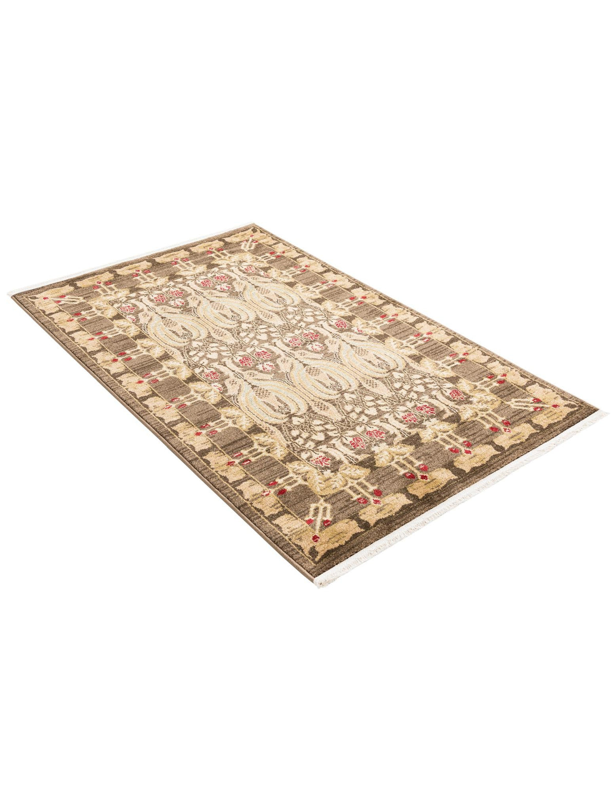 Chelsea Elegance Collection Area Rug -  Brompton (Brown) Rectangle Brown  lifestyle 7