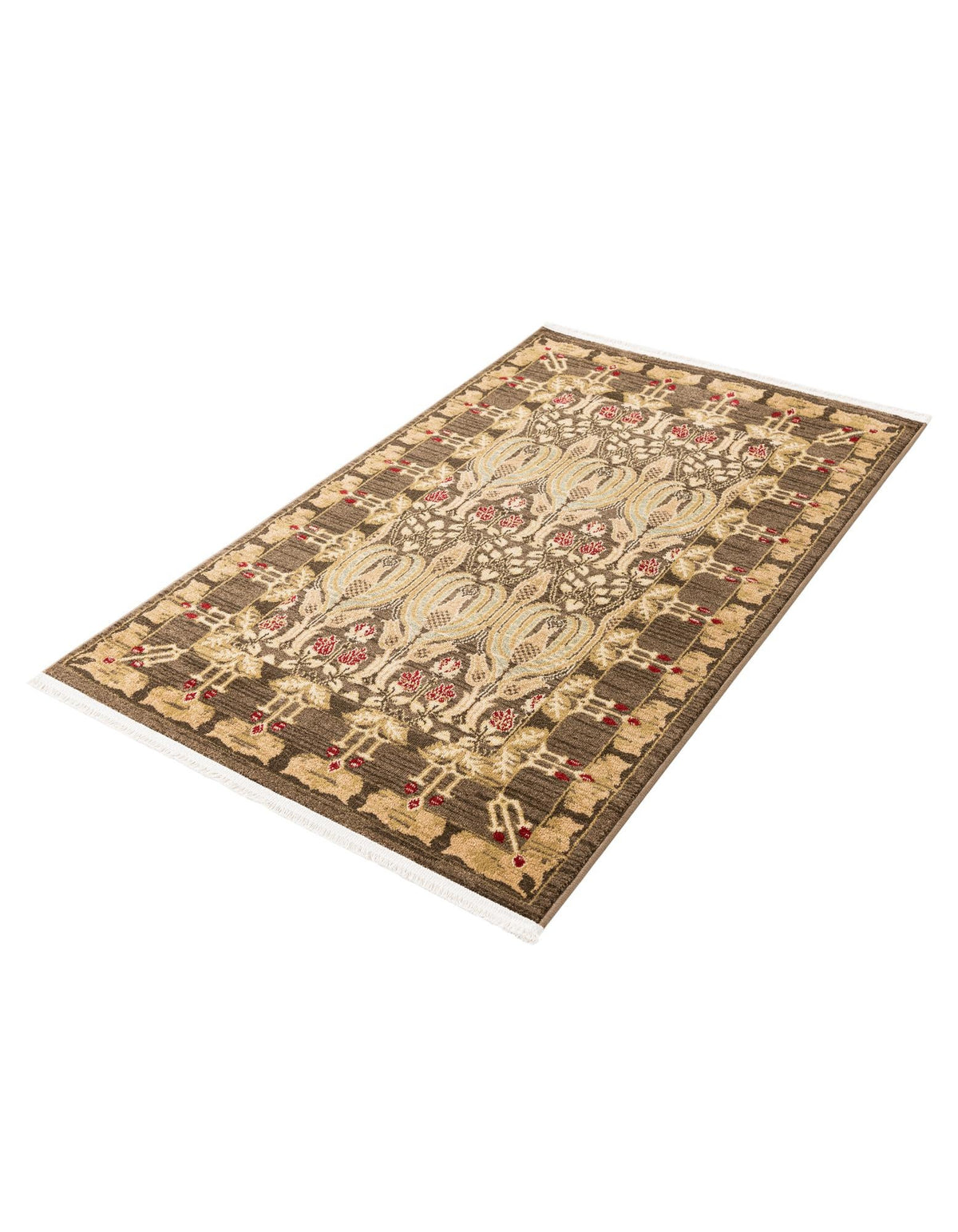 Chelsea Elegance Collection Area Rug -  Brompton (Brown) Rectangle Brown  lifestyle 8