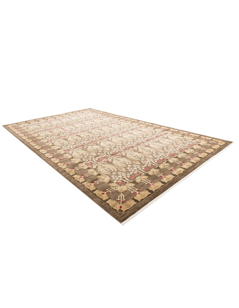 Chelsea Elegance Collection Area Rug -  Brompton (Brown) Rectangle Brown  lifestyle 9