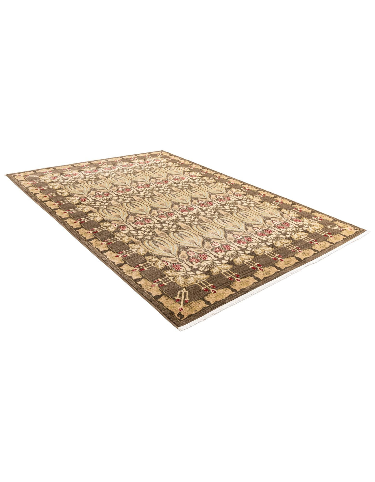 Chelsea Elegance Collection Area Rug -  Brompton (Brown) Rectangle Brown  lifestyle 12