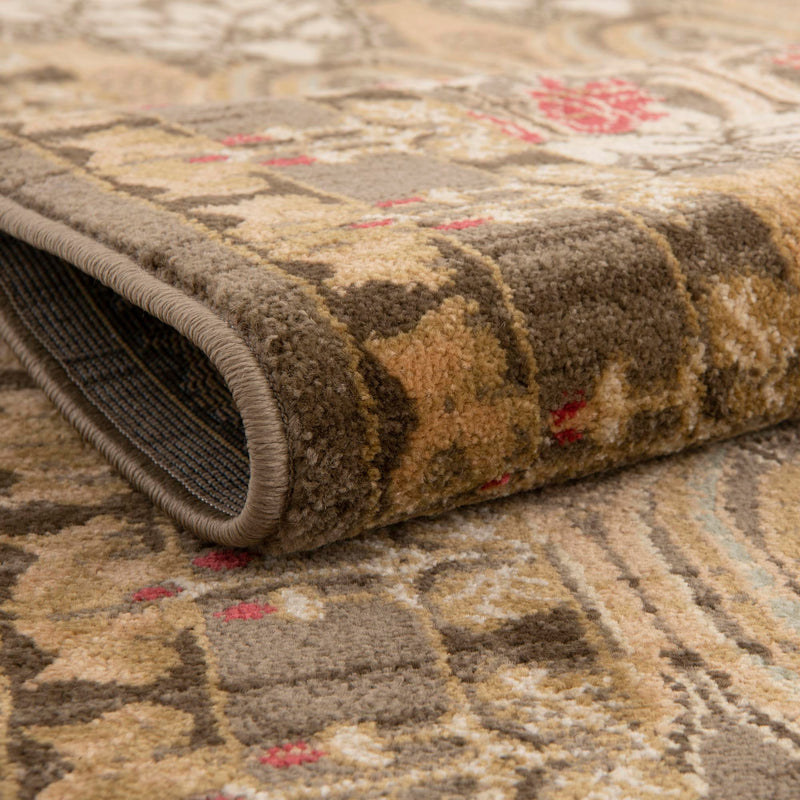 Chelsea Elegance Collection Area Rug -  Brompton (Brown) Rectangle Brown  lifestyle 6