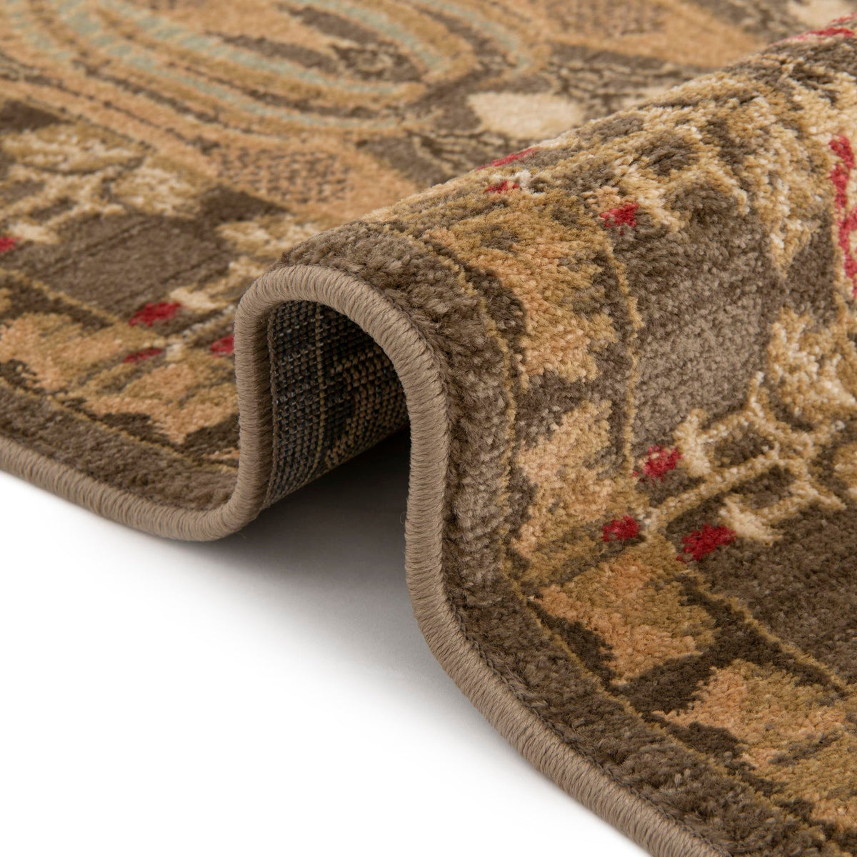 Chelsea Elegance Collection Area Rug -  Brompton (Brown) Rectangle Brown  lifestyle 10