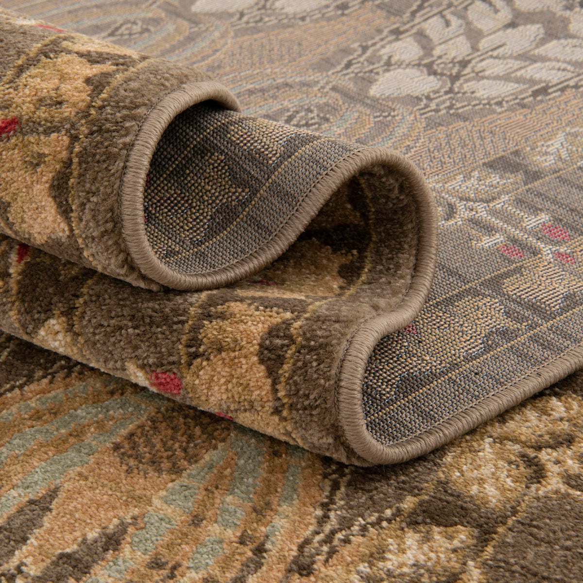 Chelsea Elegance Collection Area Rug -  Brompton (Brown) Rectangle Brown  lifestyle 13
