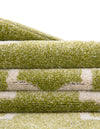 Lattice Gardens Collection Area Rug -  Bloomfield (Light Green) Round Light Green  lifestyle 57
