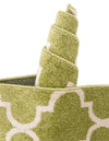 Lattice Gardens Collection Area Rug -  Bloomfield (Light Green) Round Light Green  lifestyle 65