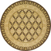 Chelsea Elegance Collection Area Rug -  Hyde Round Brown  lifestyle 22
