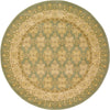 Chelsea Elegance Collection Area Rug -  Hyde Round Light Green  lifestyle 19