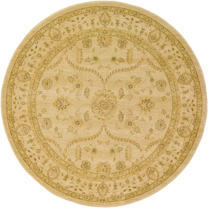 Chelsea Elegance Collection Area Rug -  Stockwell Round Cream  lifestyle 54