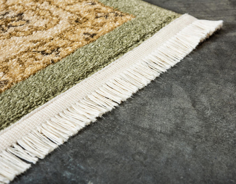 Chelsea Elegance Collection Area Rug -  Stockwell Rectangle Light Green  lifestyle 12