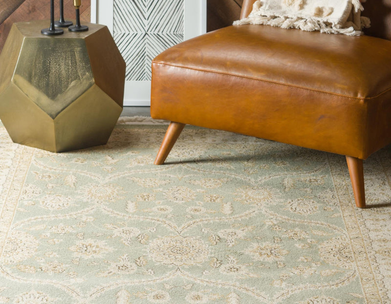 Chelsea Elegance Collection Area Rug -  Stockwell Rectangle Light Green  lifestyle 20