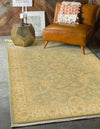 Chelsea Elegance Collection Area Rug -  Stockwell Rectangle Light Green  lifestyle 29