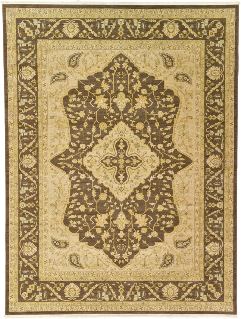 Chelsea Elegance Collection Area Rug -  Twickenham Rectangle Brown  lifestyle 6