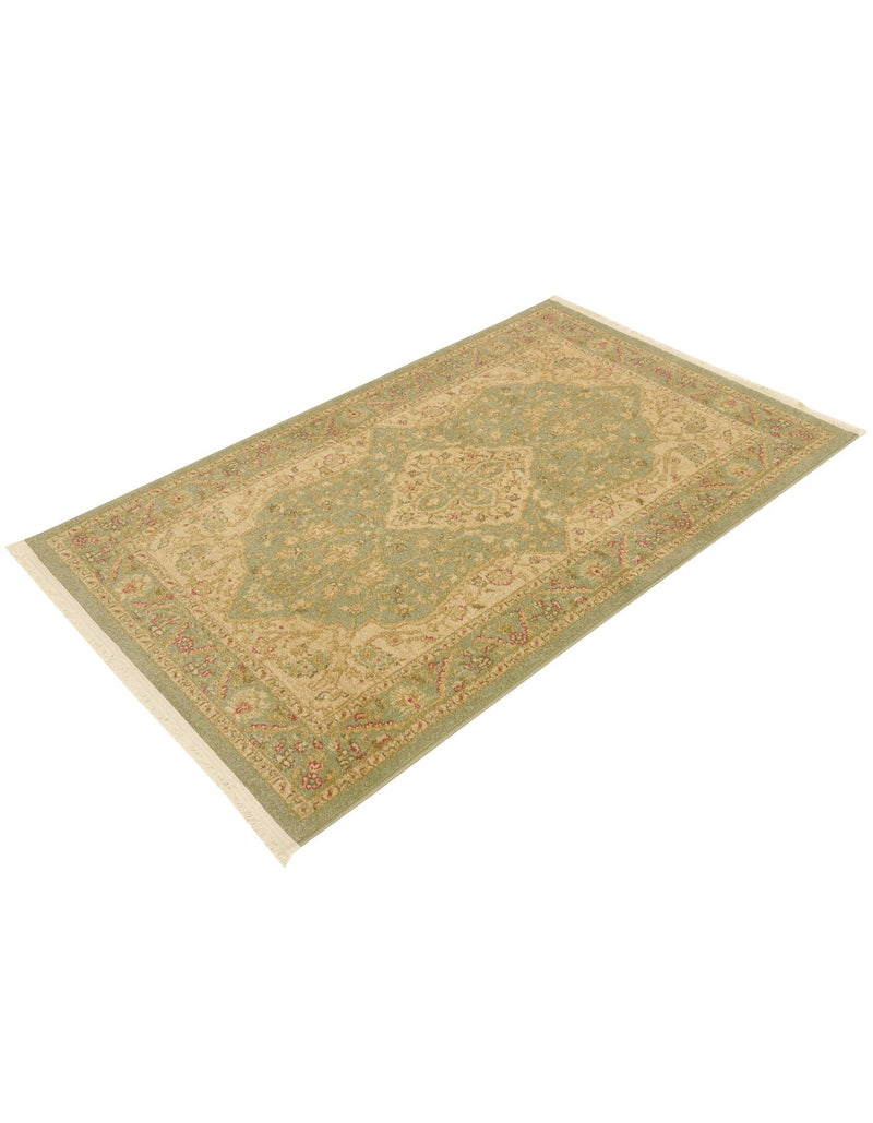 Chelsea Elegance Collection Area Rug -  Twickenham Rectangle Light Green  lifestyle 12