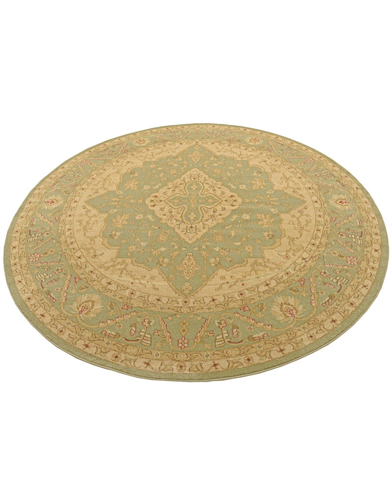 Chelsea Elegance Collection Area Rug -  Twickenham Round Light Green  lifestyle 57