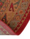 Persian Elegance Collection Area Rug -  Tabriz Round Red  lifestyle 35