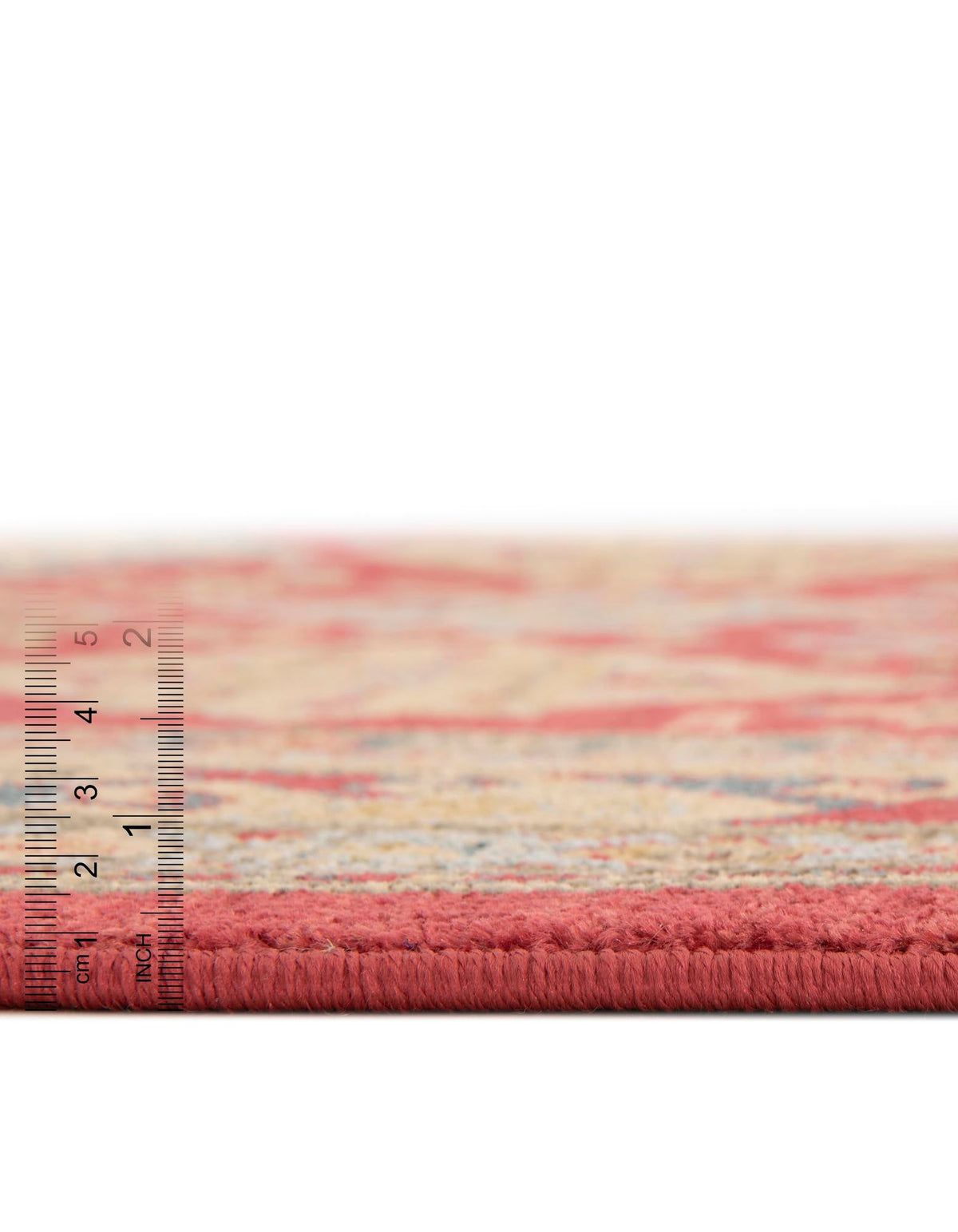 Persian Elegance Collection Area Rug -  Tabriz Rectangle Red  lifestyle 5