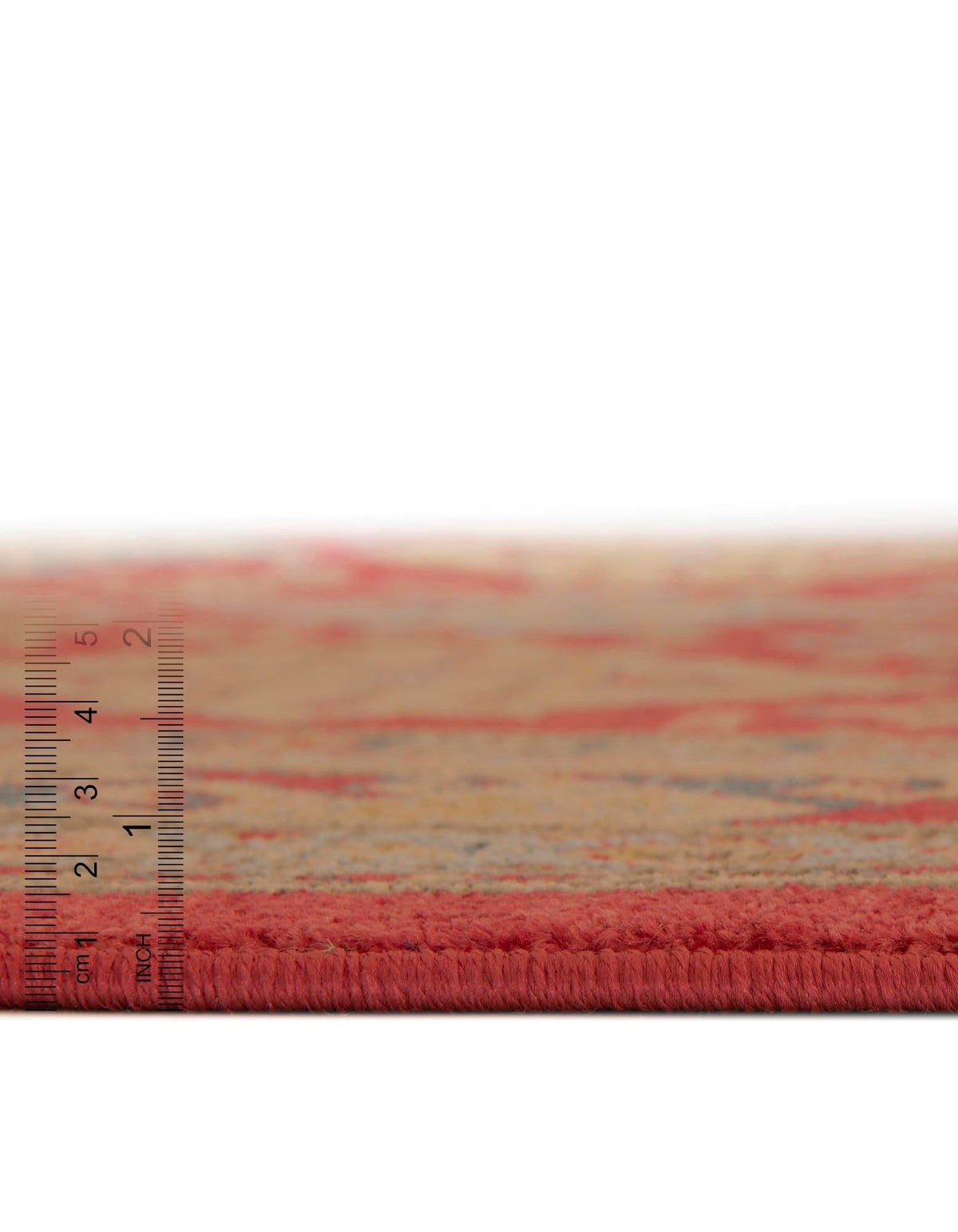 Persian Elegance Collection Area Rug -  Tabriz Rectangle Red  lifestyle 12