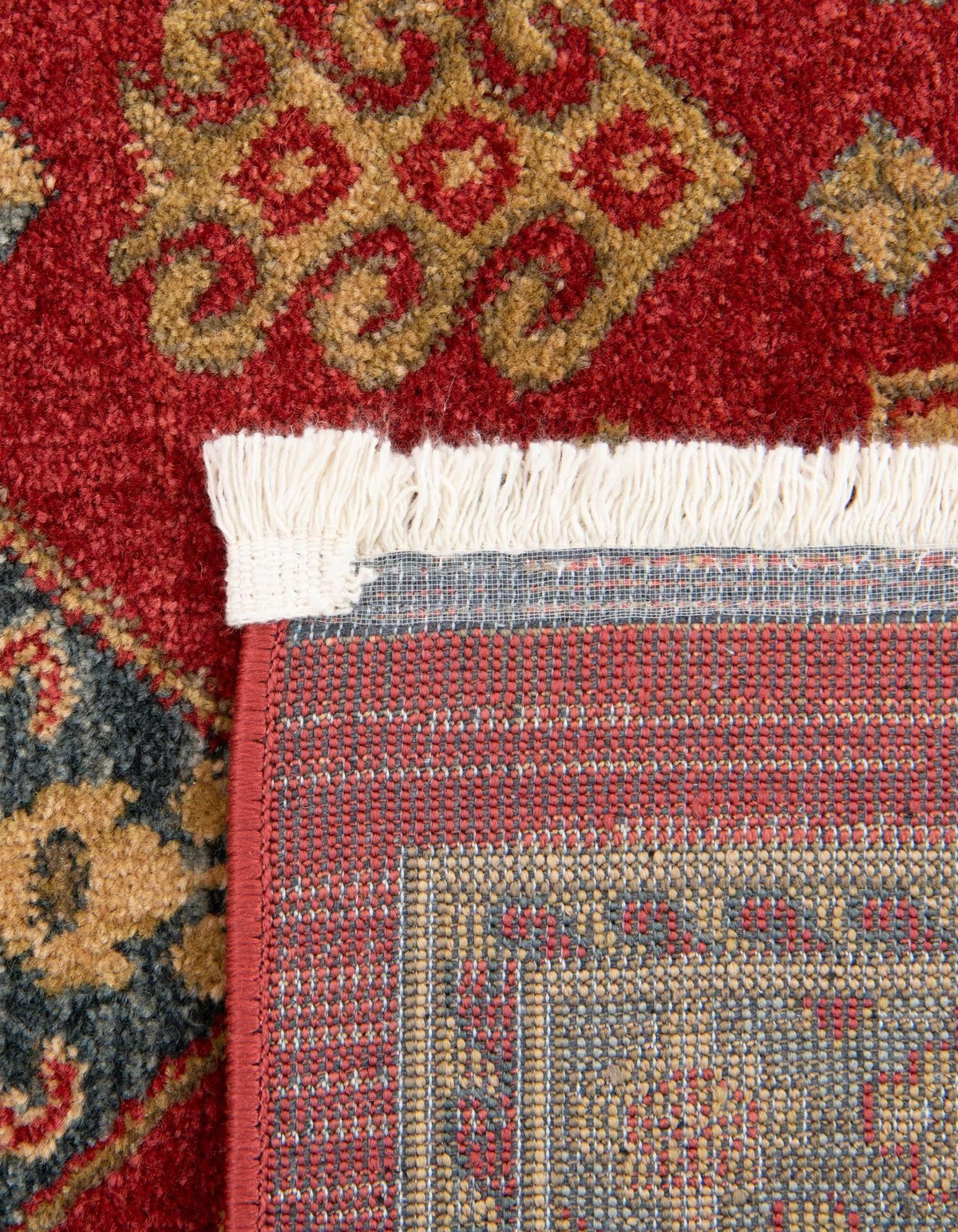 Persian Elegance Collection Area Rug -  Tabriz Rectangle Red  lifestyle 14