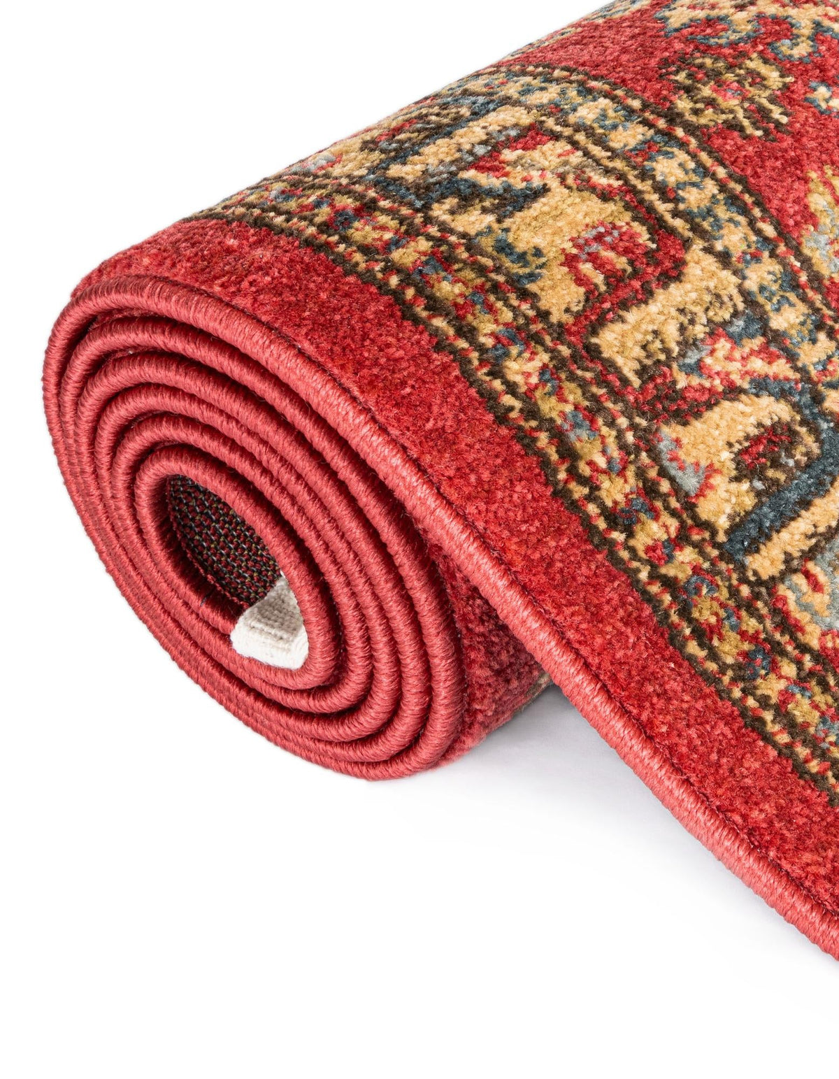 Persian Elegance Collection Area Rug -  Ardabil Rectangle Red  lifestyle 13