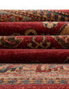 Persian Elegance Collection Area Rug -  Mashhad Rectangular Red  lifestyle 49