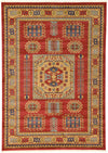 Persian Elegance Collection Area Rug -  Zanjan Rectangle Red  lifestyle 2